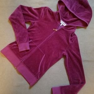 💝HOLIDAYDROP💝Juicy Couture Magenta Velour Jacket